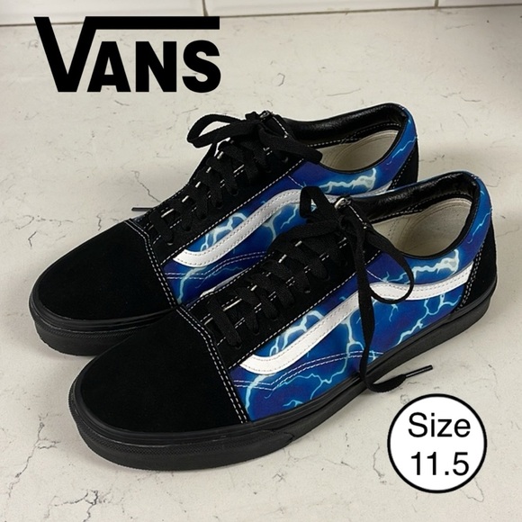 Vans Other - Vans Old Skool 'Lightning - Blue Men’s Size 11.5